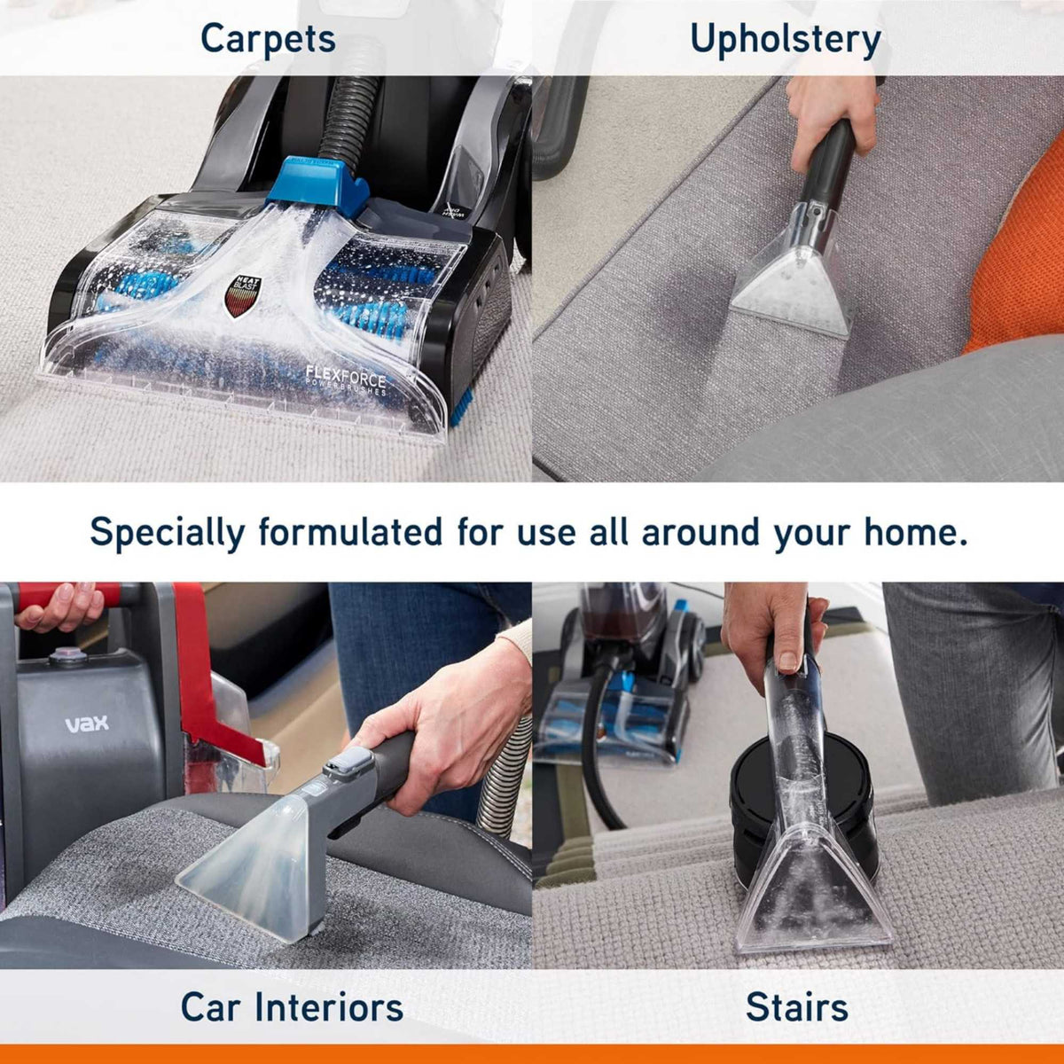 VAX Ultra+ 1.5L Carpet Cleaning Fluid Solution for Deep Cleans
