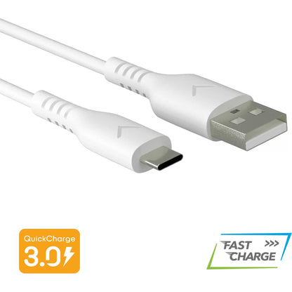 VELD VAC100W1 Super-Fast 1m USB-A TO USB-C Cable