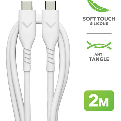 VELD VCC203W2 2m Super-Fast USB-C to USB-C Cable
