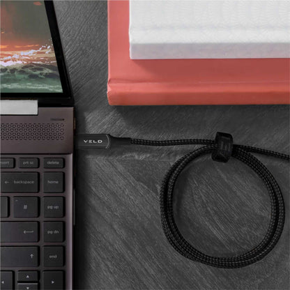 VELD VCC2E 2m 100w Super-Fast USB-C to USB-C Cable with E-Maker