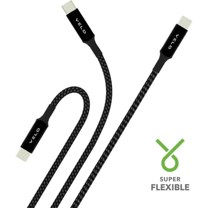 VELD VCC2E 2m 100w Super-Fast USB-C to USB-C Cable with E-Maker