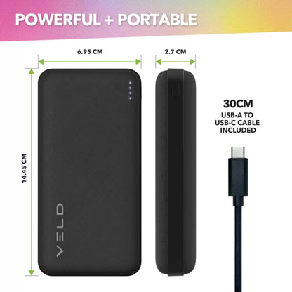 VELD VEPB2022B Essential 20,000mAh Power Bank