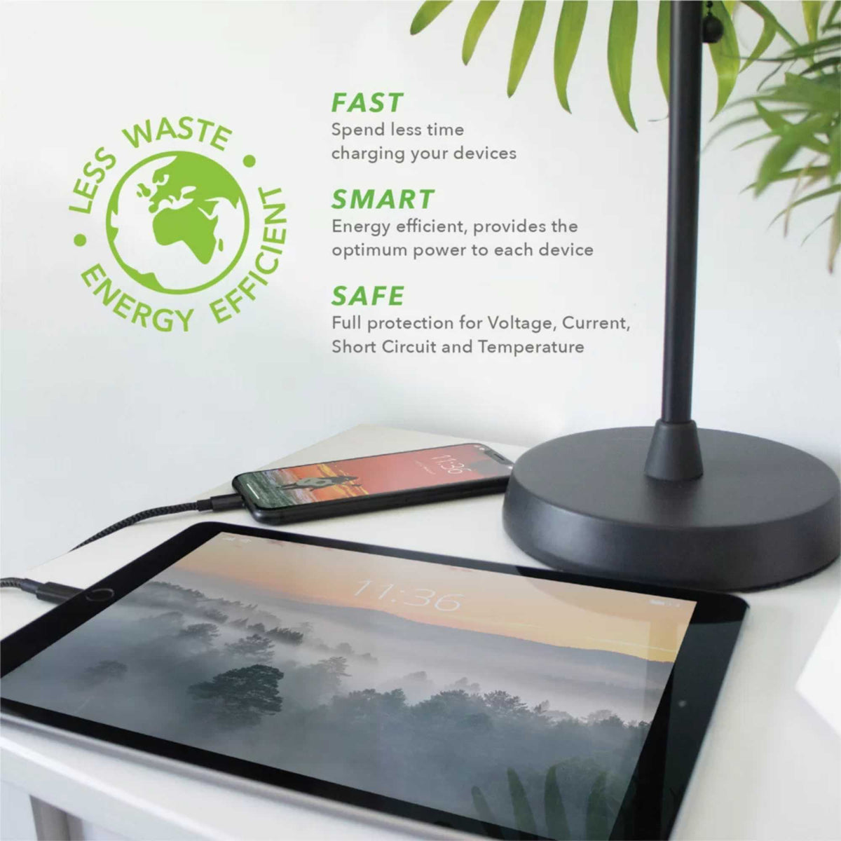 VELD VH30DW 30W Super-Fast 2 Port GaN Wall Charger