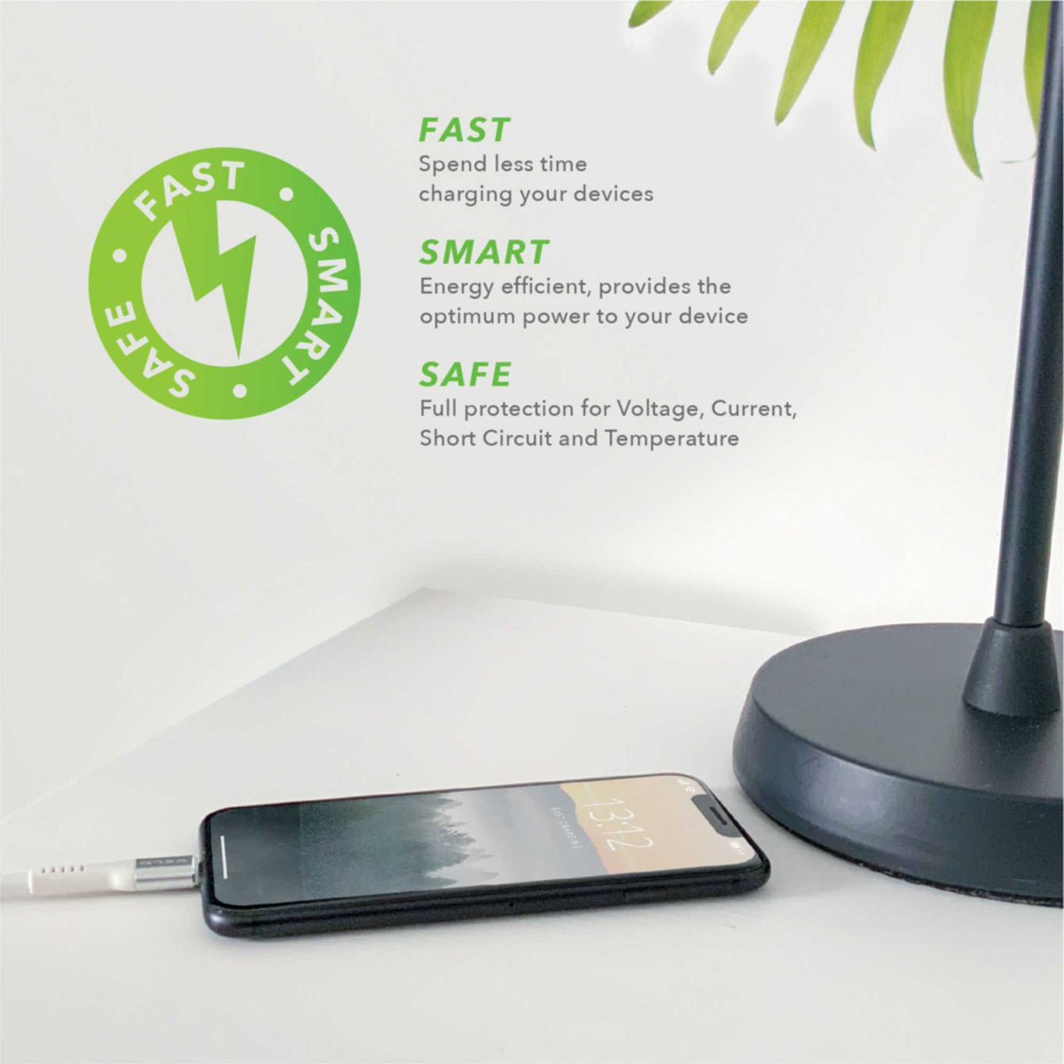 VELD VH20BW 20W Super-Fast USB-C Wall Charger
