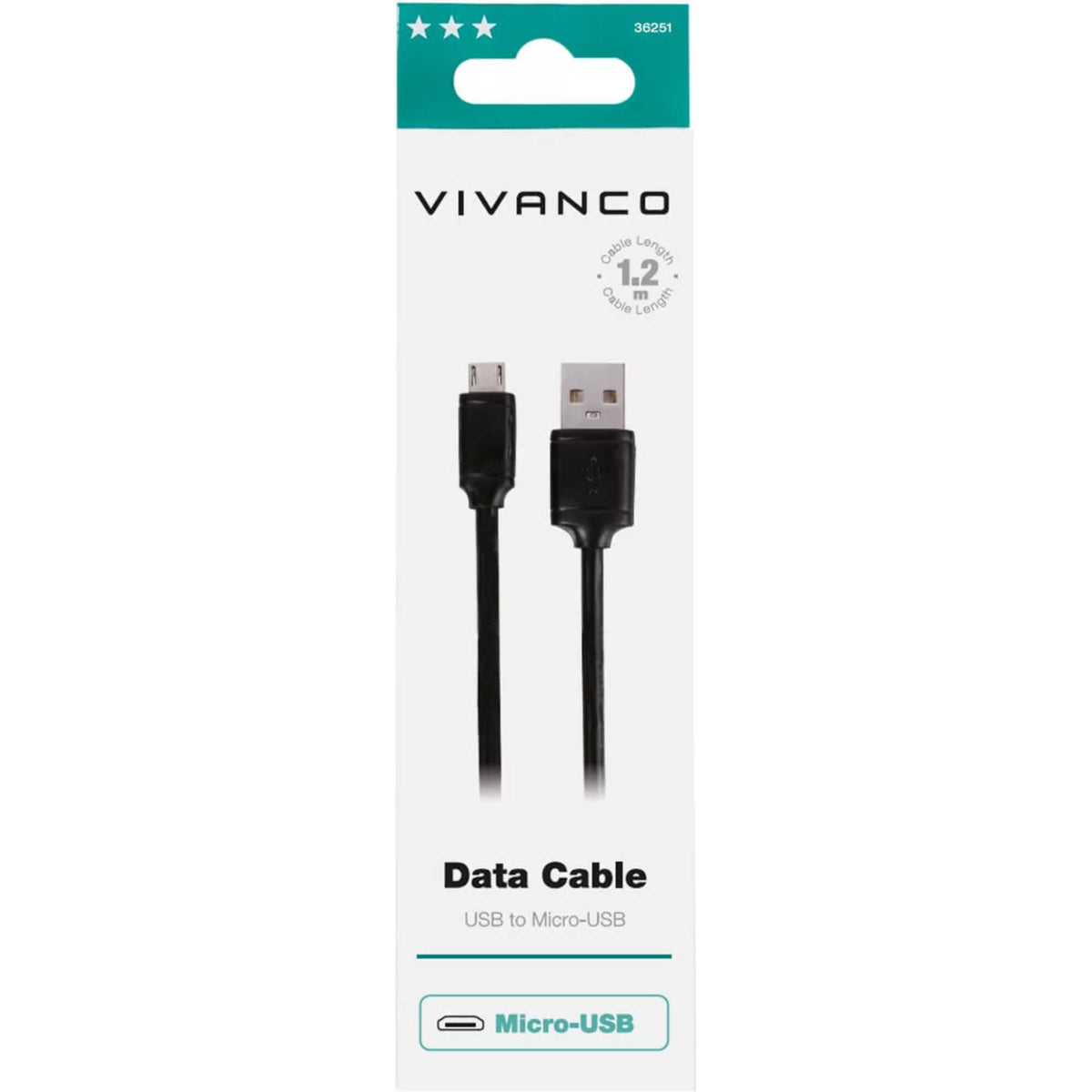 Vivanco 36251 Micro USB Cable