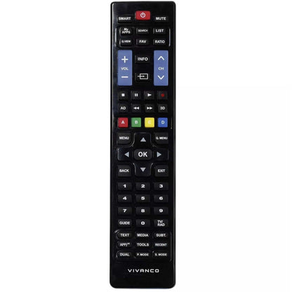 Vivanco 39299 Replacement Remote Control for LG TVs - Black