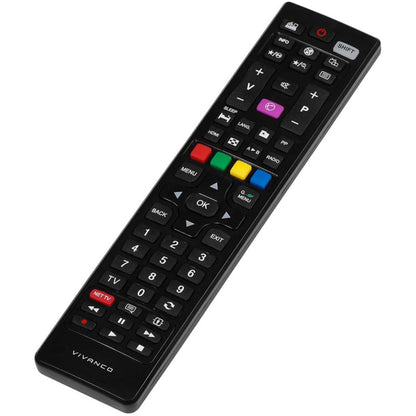 Vivanco 39779 Replacement Remote Control for Vestel TVs - Black
