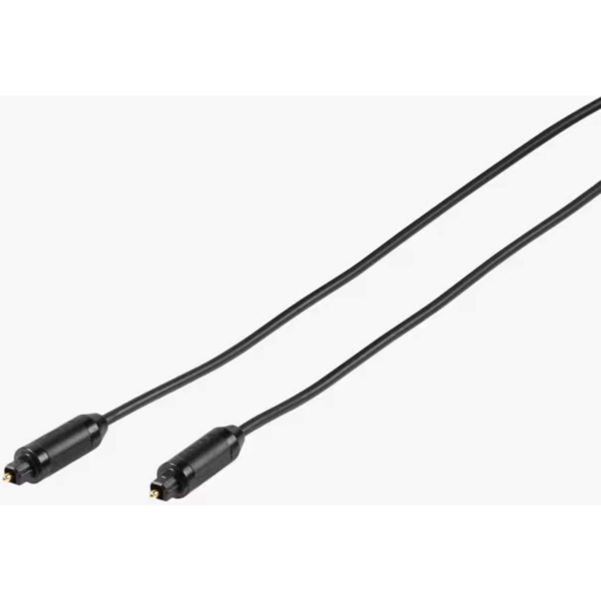 Vivanco 46149 Fibre Optic Cable 1M - Black