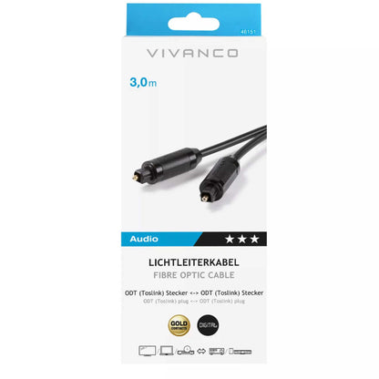 Vivanco 46151 3m Optical Audio Cable