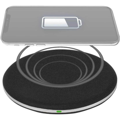 Vivanco 61628 10W Wireless QI Certified Fast Charging Pad with LED Light