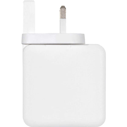 Vivanco 63216 2.0 Dual USB C 45W Super Fast Plug - White