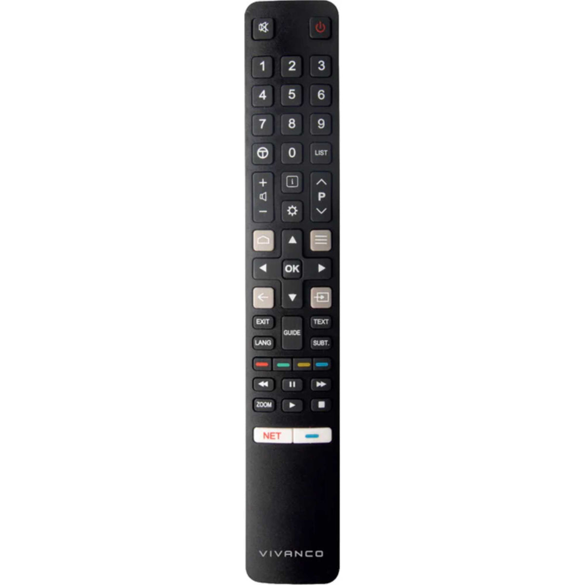 Vivanco VVREMOTETCL Remote Control for TCL TVs