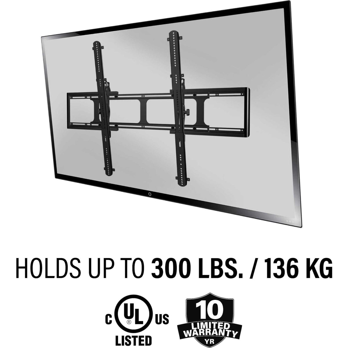 Sanus VXT7-B2 Tilting TV Wall Mount for 65"-140" TVs - Black