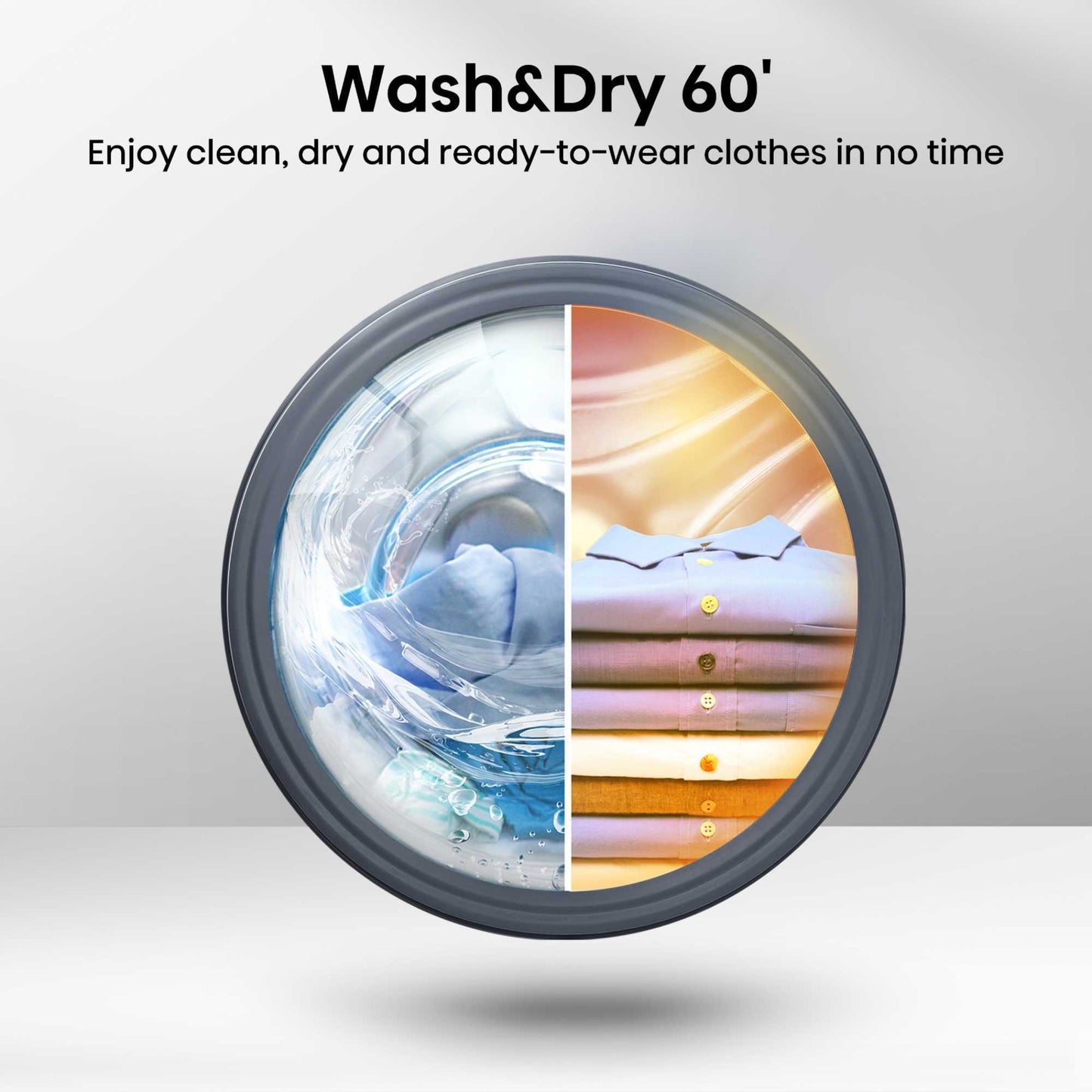 Hisense 10.5kg Wash 6kg Dry 1400rpm Washer Dryer - WD3S1043BW3
