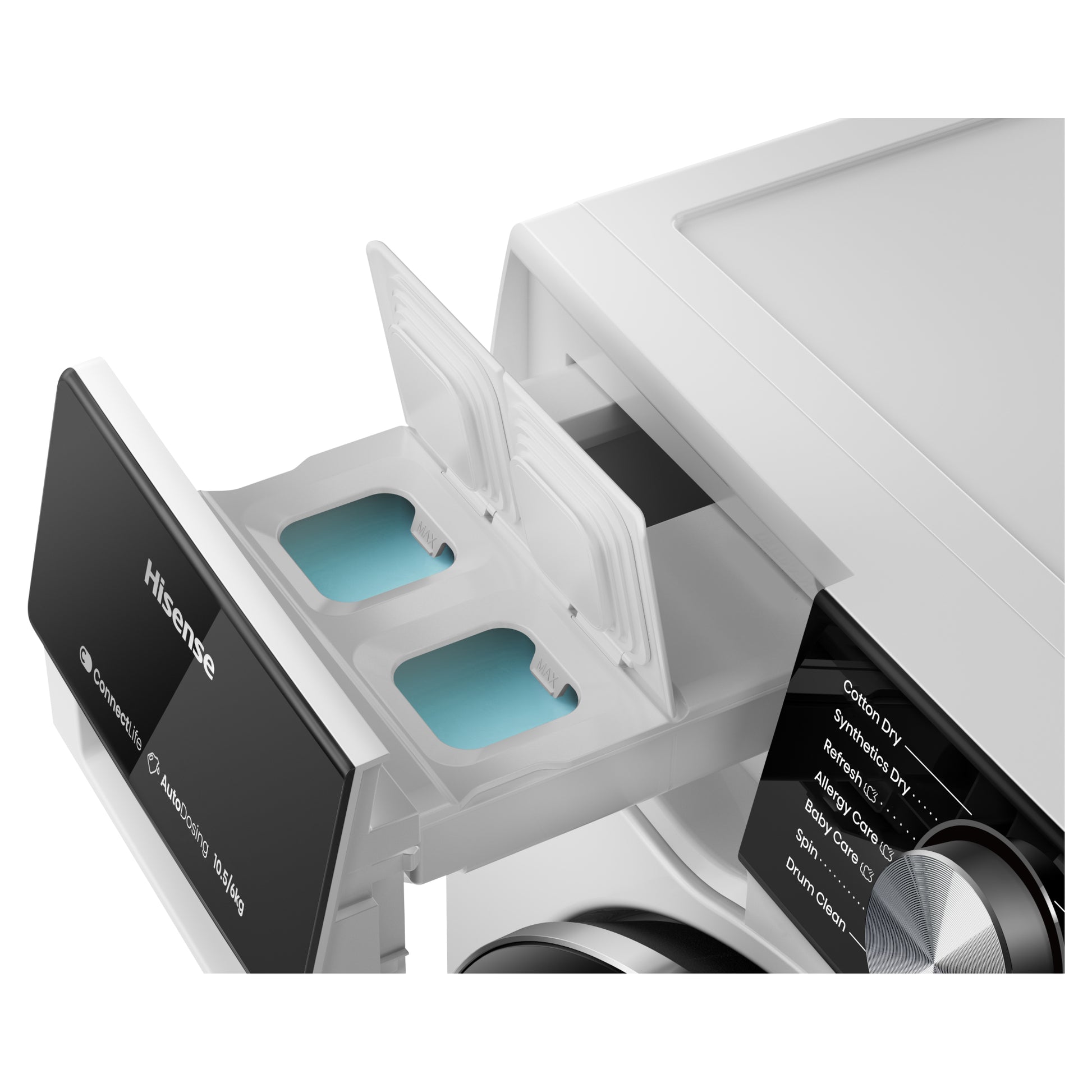 Hisense 10kg Wash 6kg Dry 1400rpm Washer Dryer - WD5S1045BW