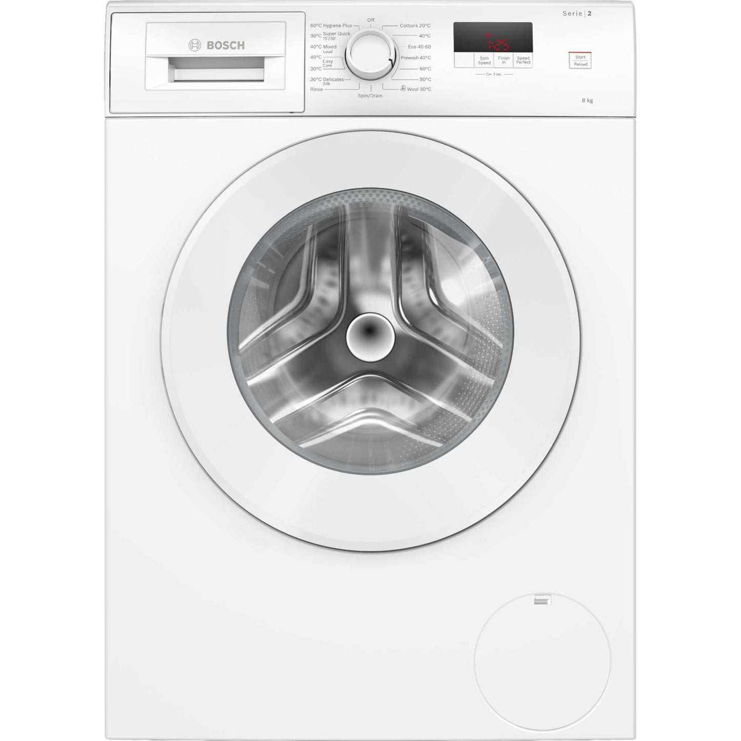 Bosch Series 2 8kg 1400rpm Washing Machine - WGE03408GB