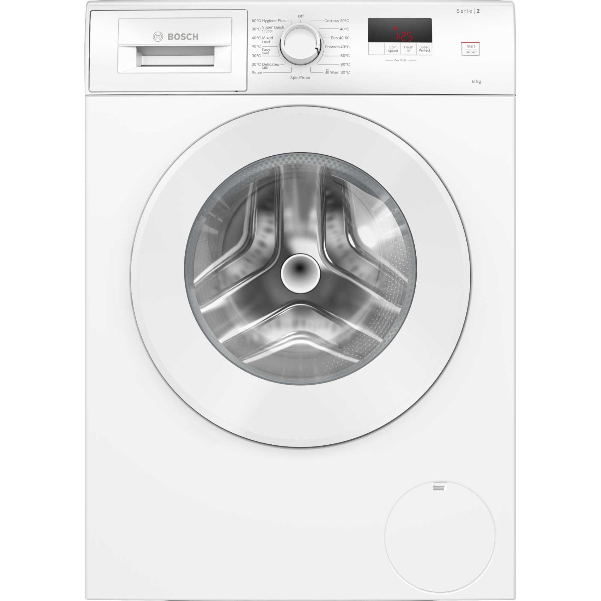 Bosch Series 2 8kg 1400rpm Washing Machine - WGE03408GB