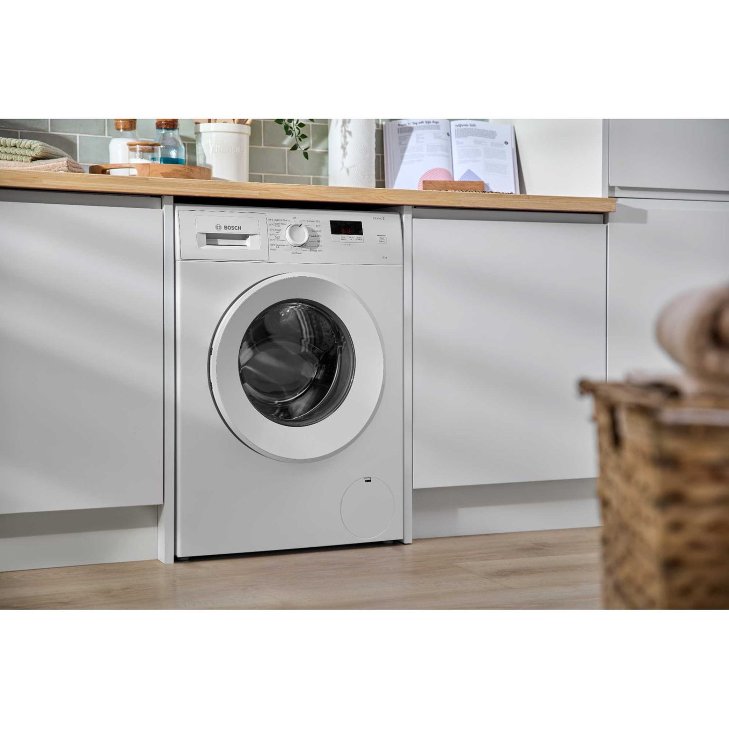 Bosch Series 2 8kg 1400rpm Washing Machine - WGE03408GB
