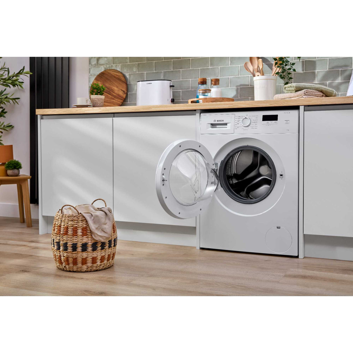 Bosch Series 2 8kg 1400rpm Washing Machine - WGE03408GB