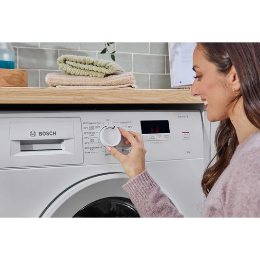 Bosch Series 2 8kg 1400rpm Washing Machine - WGE03408GB