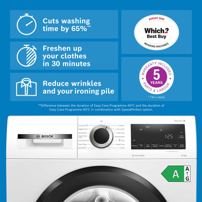 Bosch Series 6 10kg 1400rpm Washing Machine - WGG254Z1GB