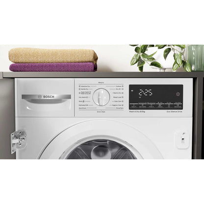 Bosch Series 6 8kg Wash 5kg Dry 1400rpm Built-In Washer Dryer - WKD28490GB