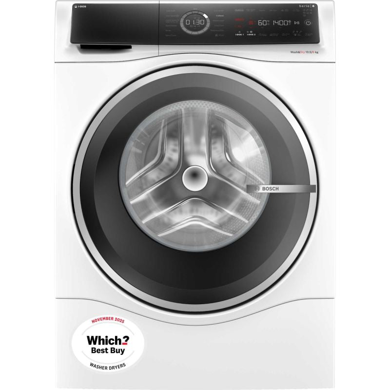 Bosch Series 8 10.5kg Wash 6kg Dry 1400rpm Washer Dryer - WNC25410GB