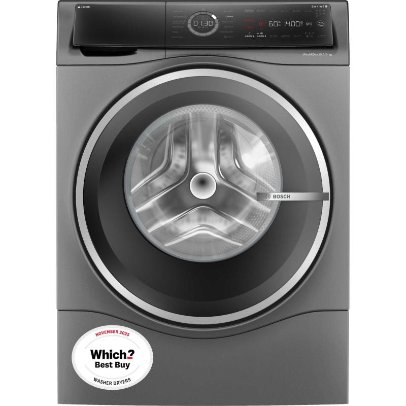Bosch Series 8 10.5kg Wash 6kg Dry 1400rpm Washer Dryer - WNC254ARGB