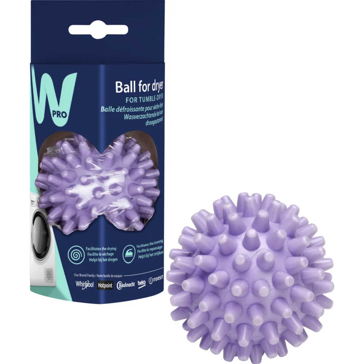 WPRO C00380131 Purple Fabric Softening Dryer Ball