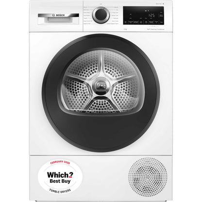 Bosch Series 6 9kg Heat Pump Tumble Dryer - WQG24502GB