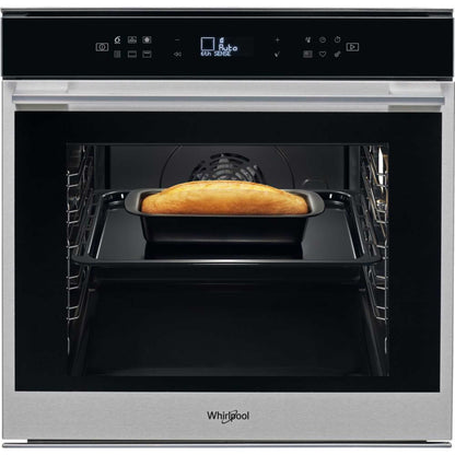 Whirlpool W7OM44S1P 73l Built-In Electric Pyrolytic Single Oven - Stainless Steel
