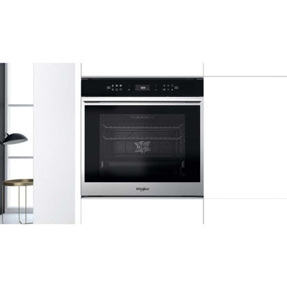 Whirlpool W7OM44S1P 73l Built-In Electric Pyrolytic Single Oven - Stainless Steel