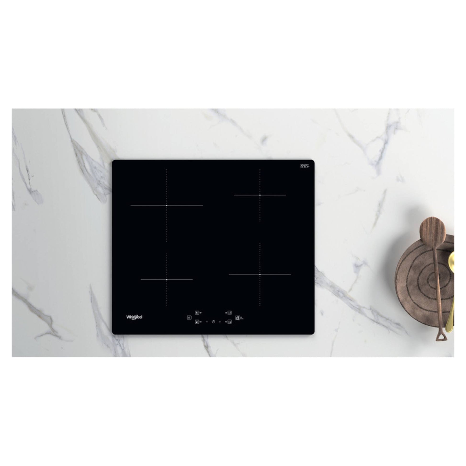 Whirlpool WS Q2160 NE 6TH SENSE 60cm 4 Zone Induction Hob - Black