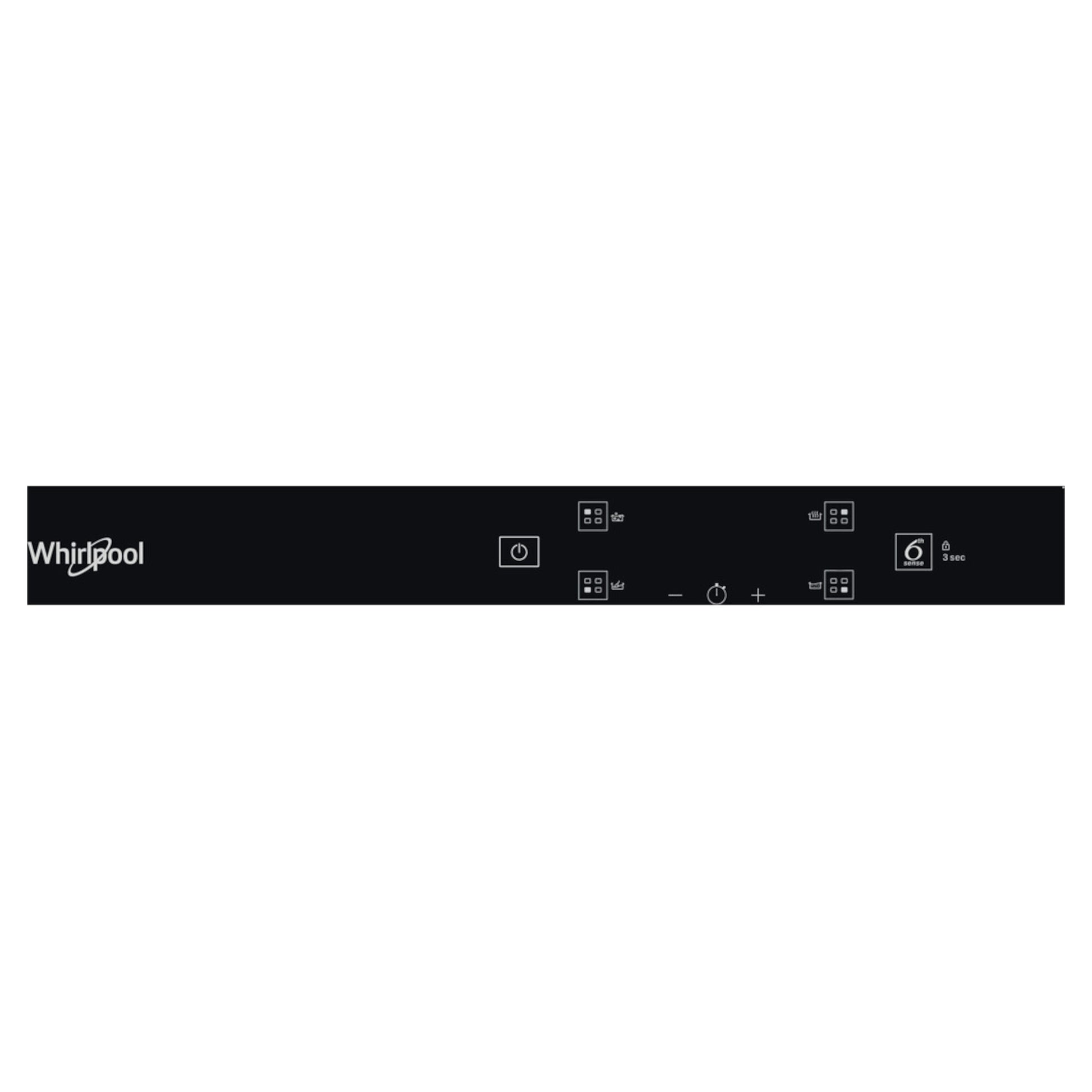 Whirlpool WS Q2160 NE 6TH SENSE 60cm 4 Zone Induction Hob - Black
