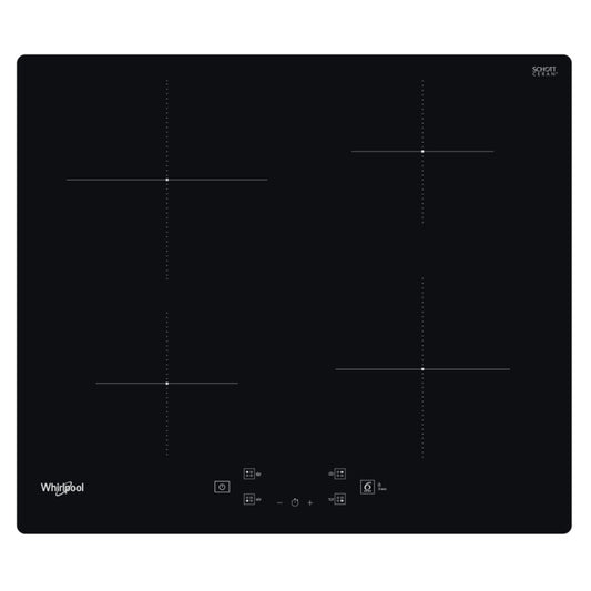 Whirlpool WS Q2160 NE 6TH SENSE 60cm 4 Zone Induction Hob - Black