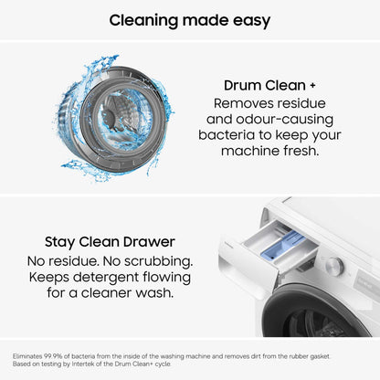 Samsung Series 5 AI 9kg 1400rpm Washing Machine - WW90CGC04DAEEU