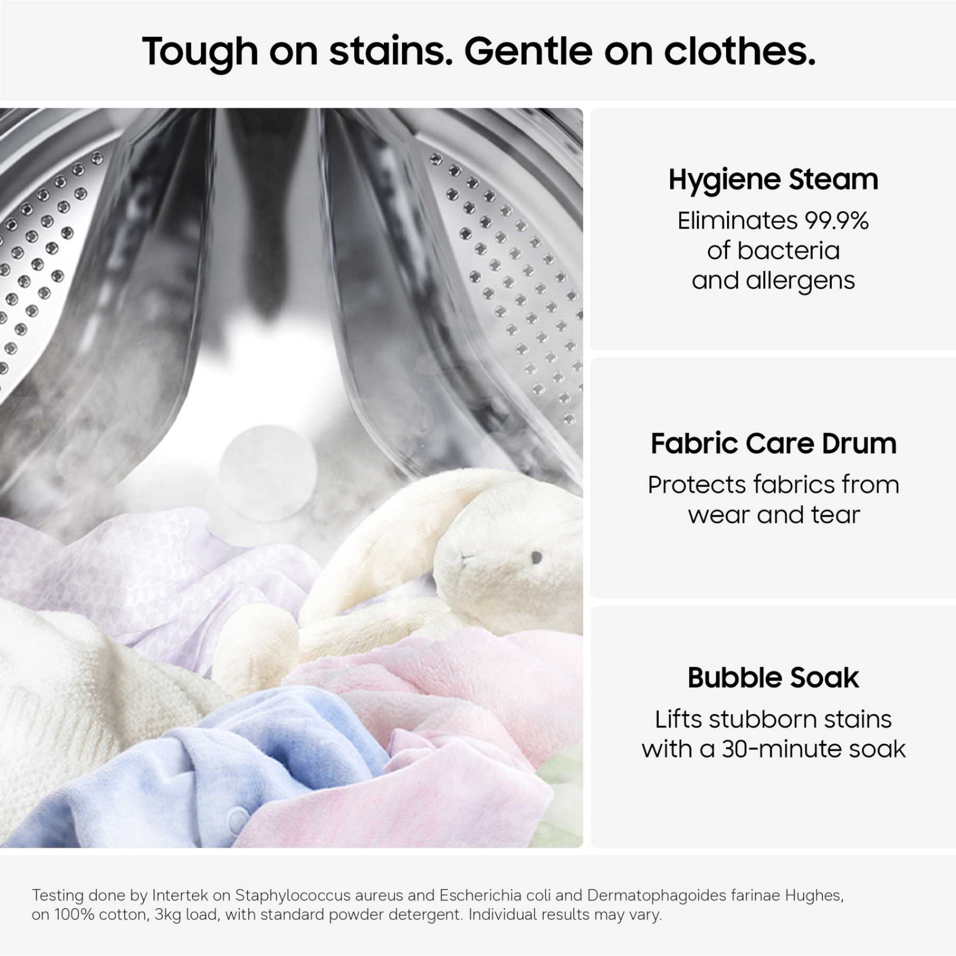 Samsung Bespoke AI 9kg 1400rpm Washing Machine - WW90DG6U85LEU1