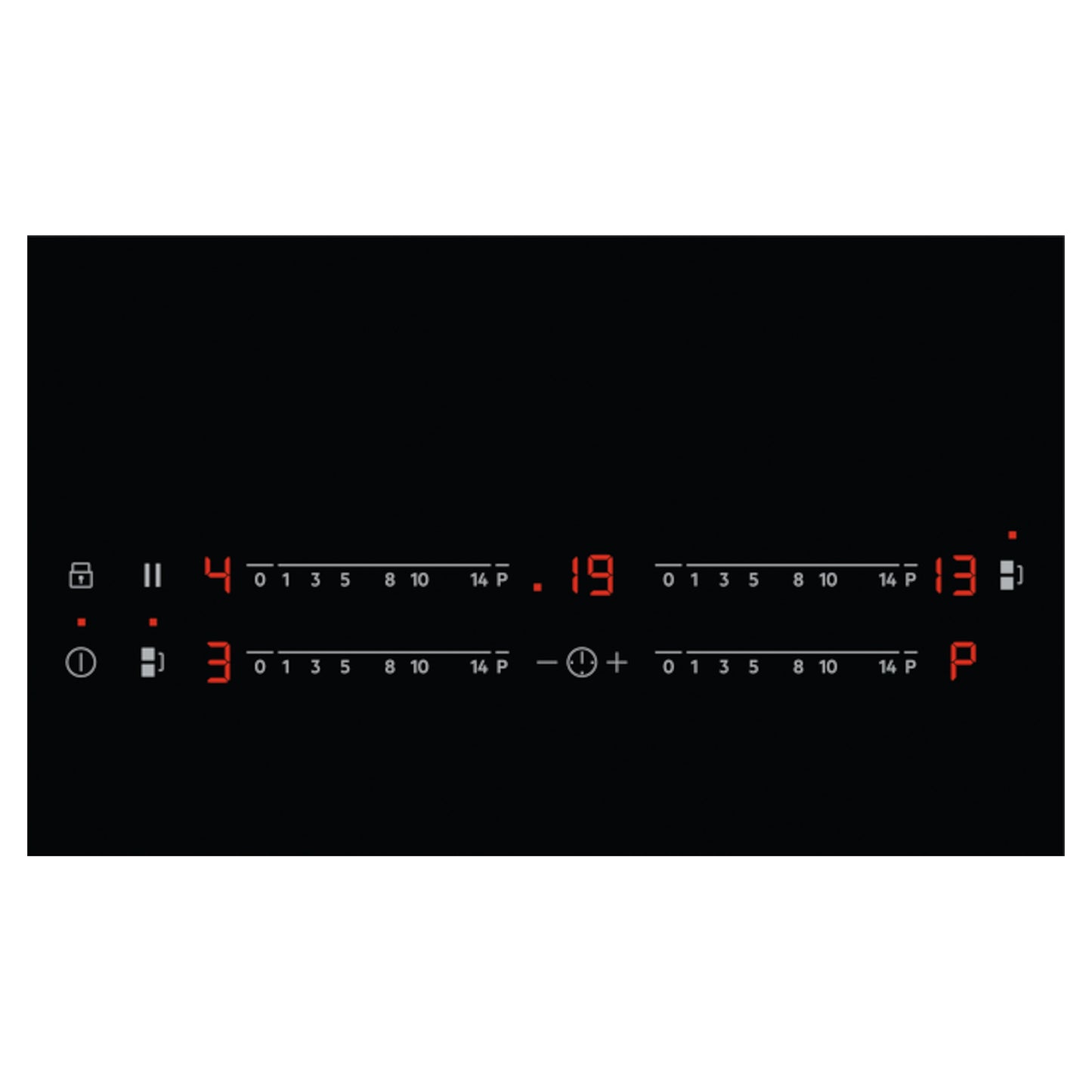 AEG IKE64450FB 60cm 4-Zone Induction Hob Multibridge Surface