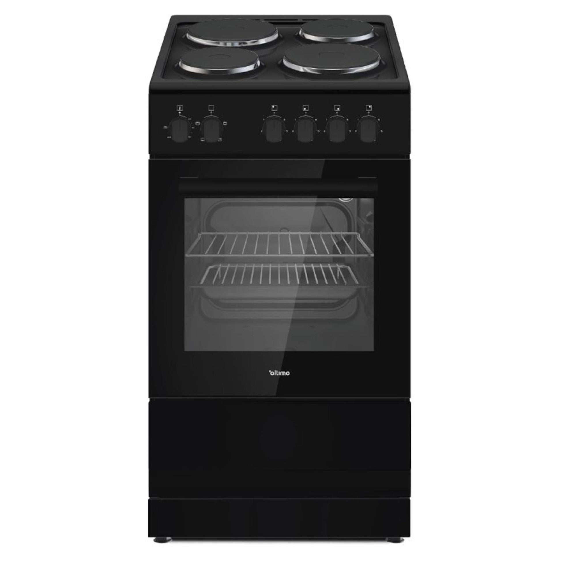 Altimo 50cm Electric Single Oven Cooker - CESS502B