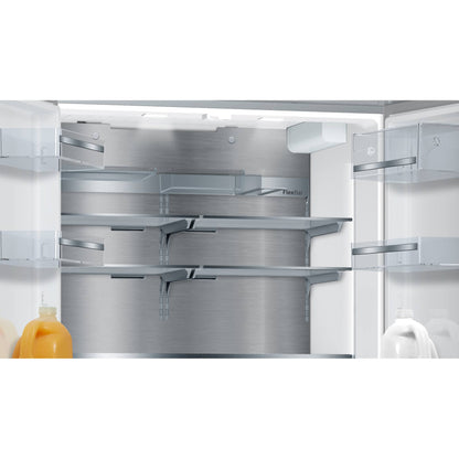Bosch Series 8 American Style Fridge Freezer 60/40 No Frost - Stainless Steel - KFF96PIEP