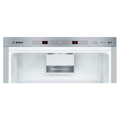 Bosch Series 6 Fridge Freezer 70/30 Low Frost - Brushed Steel - KGE49AICAG