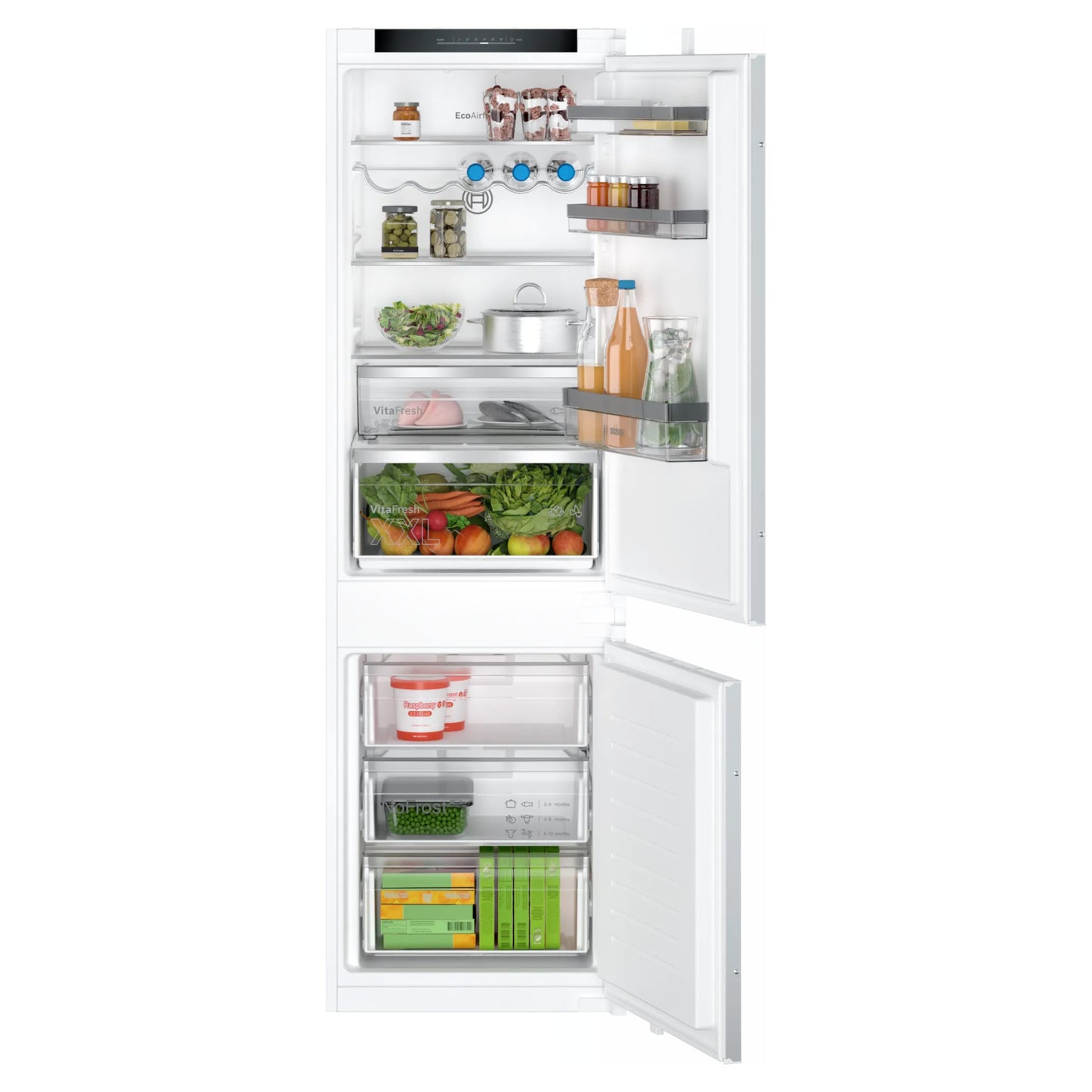 Bosch Series 4 Built-In Fridge Freezer 60/40 NoFrost - KIN86VSE0G