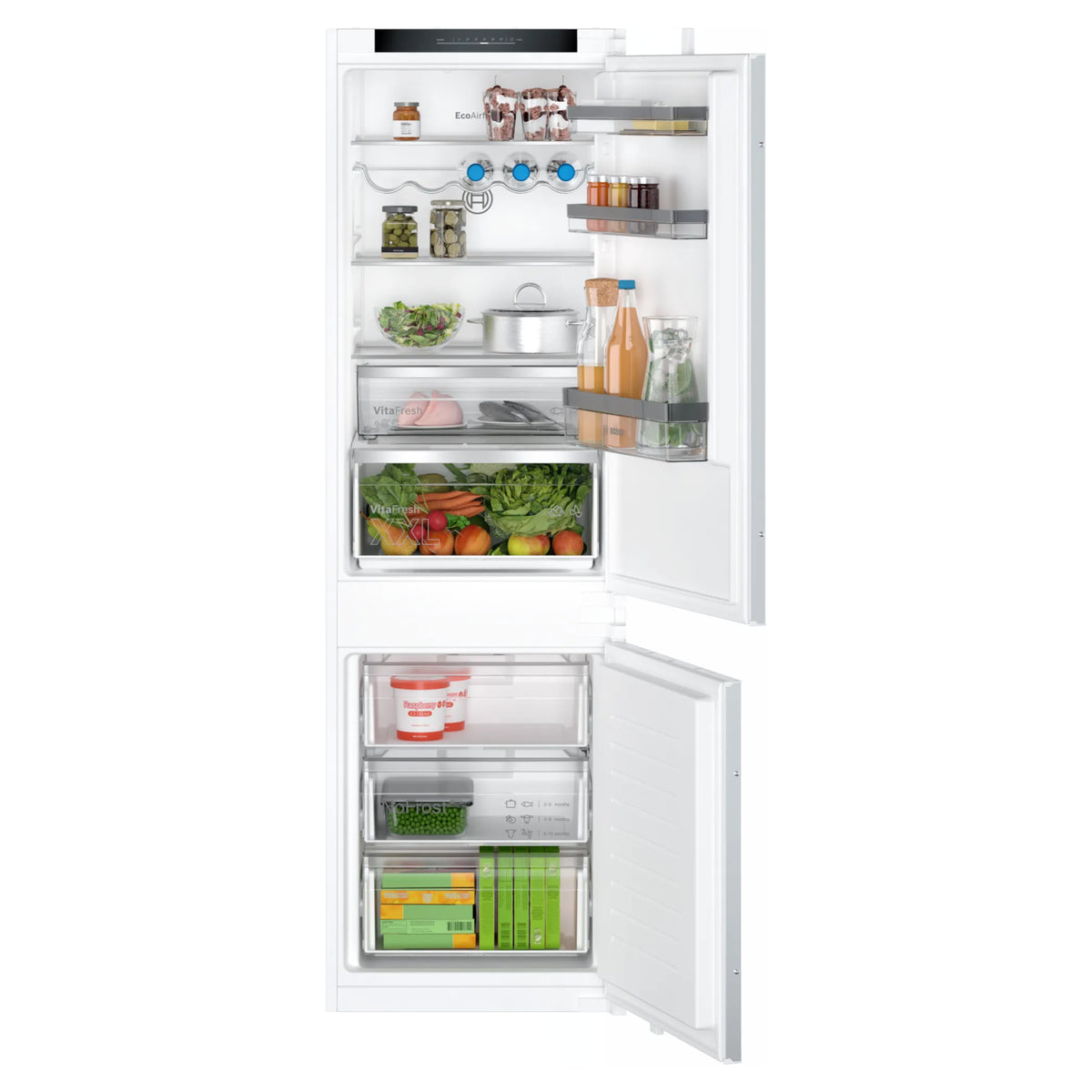 Bosch Series 4 Built-In Fridge Freezer 60/40 NoFrost - KIN86VSE0G