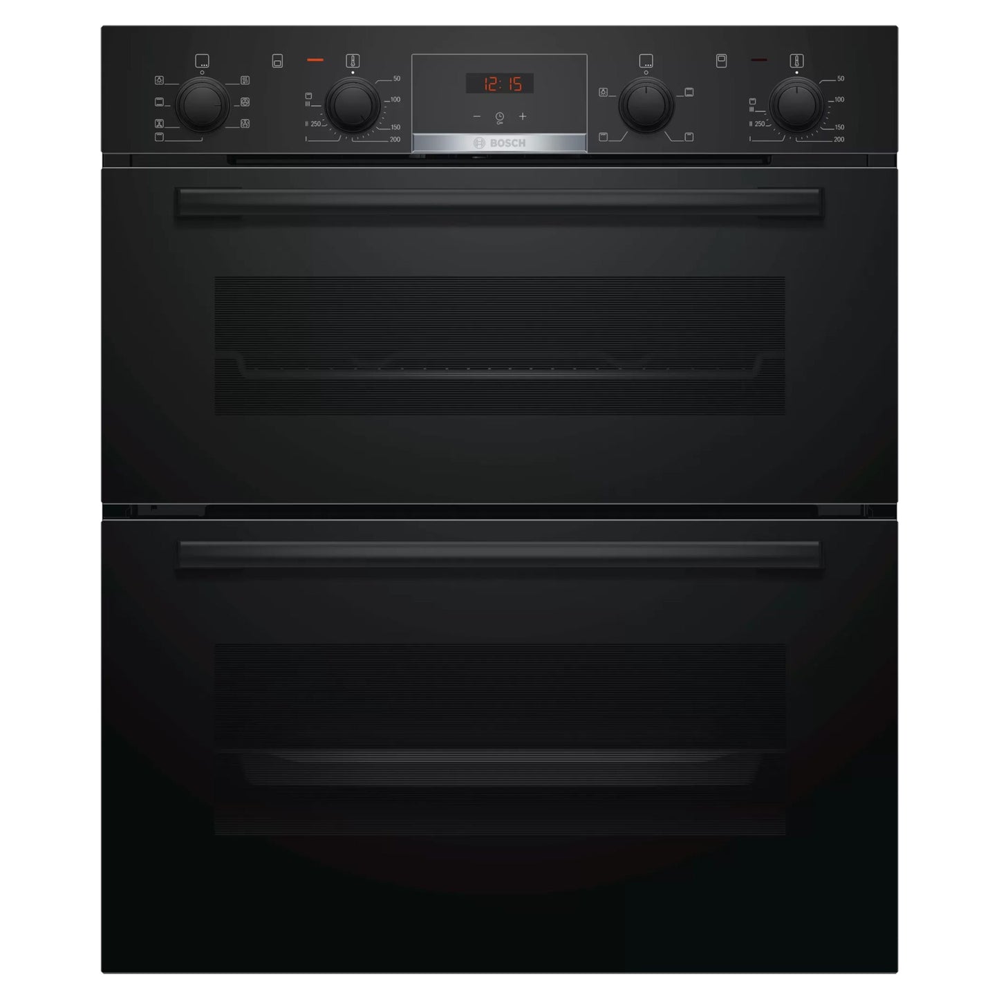 Bosch Series 4 NBS533BB0B Built-Under Double Oven Oven - Black