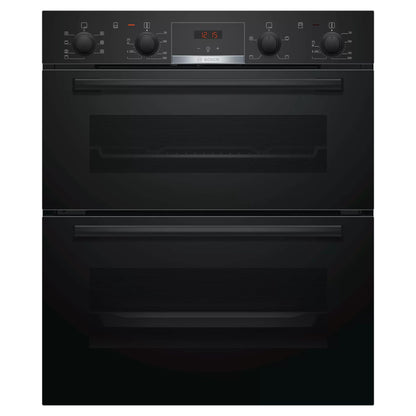 Bosch Series 4 NBS533BB0B Built-Under Double Oven Oven - Black