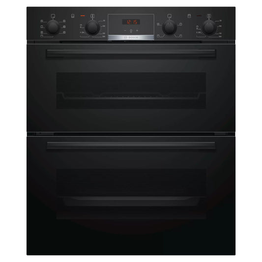 Bosch Series 4 NBS533BB0B Built-Under Double Oven Oven - Black