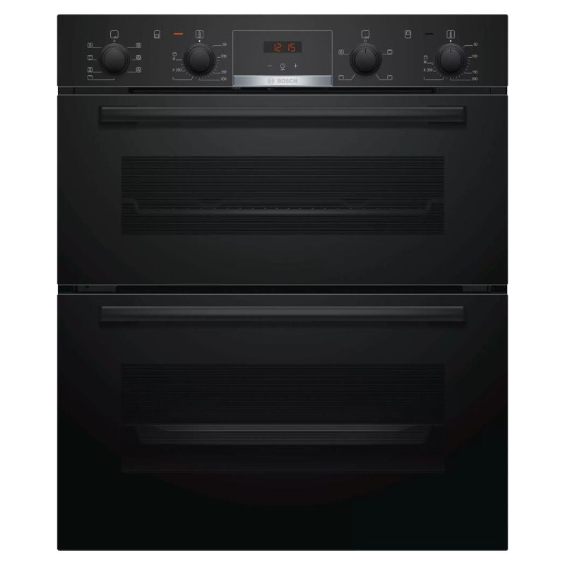 Bosch Series 4 NBS533BB0B Built-Under Double Oven Oven - Black