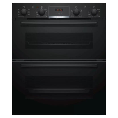 Bosch Series 4 NBS533BB0B Built-Under Double Oven Oven - Black