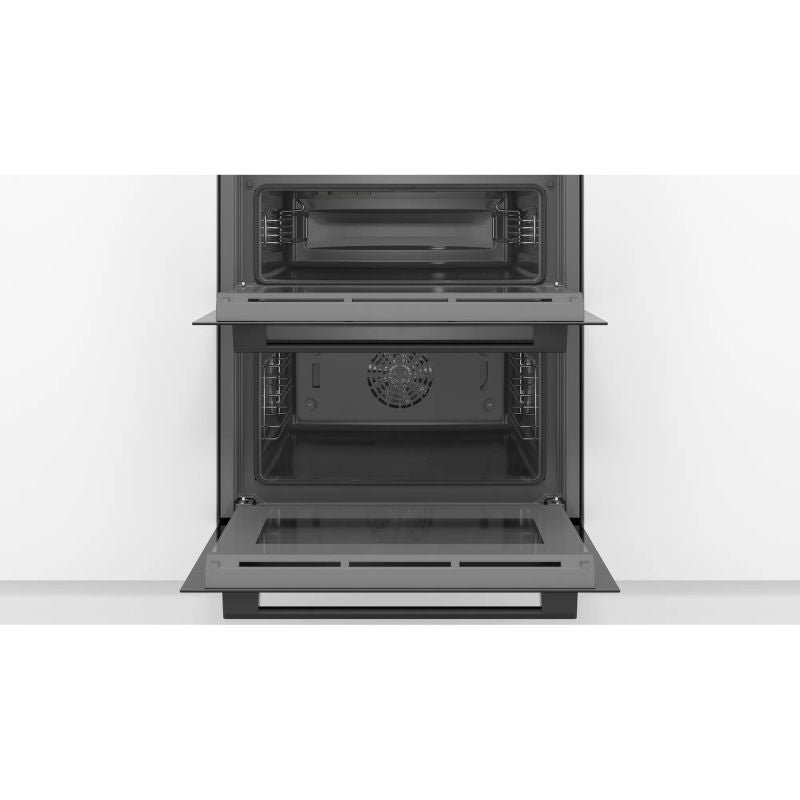 Bosch Series 4 NBS533BB0B Built-Under Double Oven Oven - Black