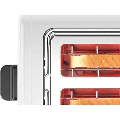 Bosch DesignLine TAT3P421GB 2 Slice Toaster - White